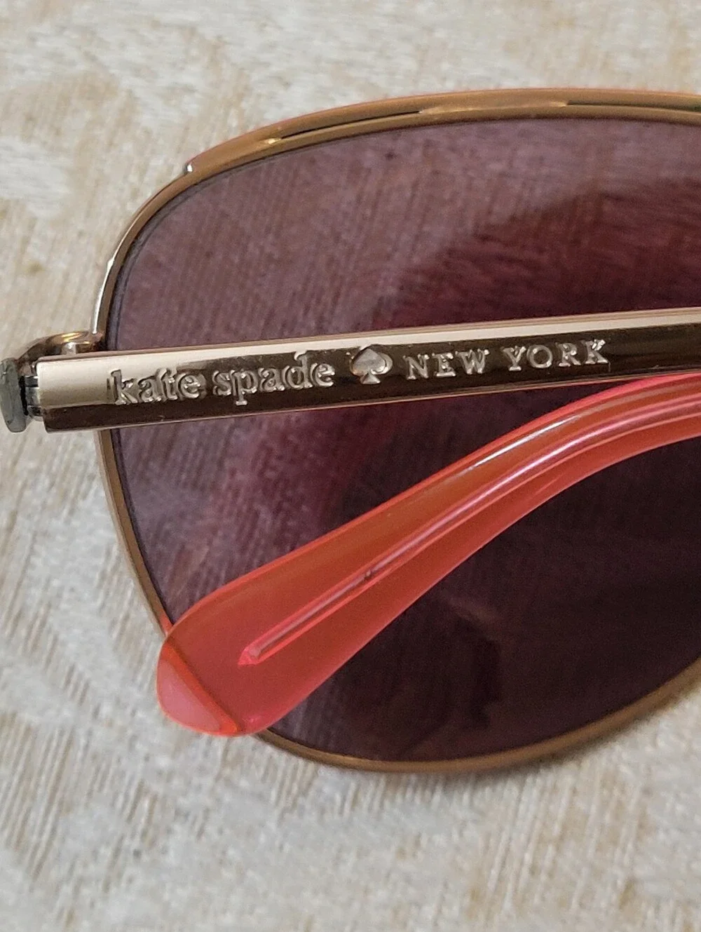 KATE SPADE DUSTY AVIATOR SUNGLASSES